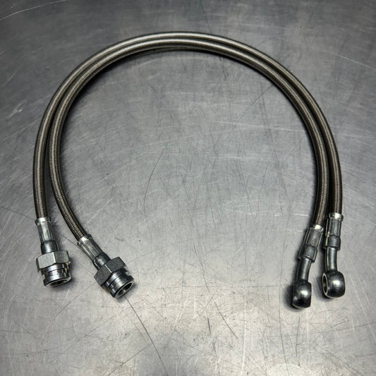 Mazda Miata Stainless Extended Brake Lines Front NA NB 1990-2005