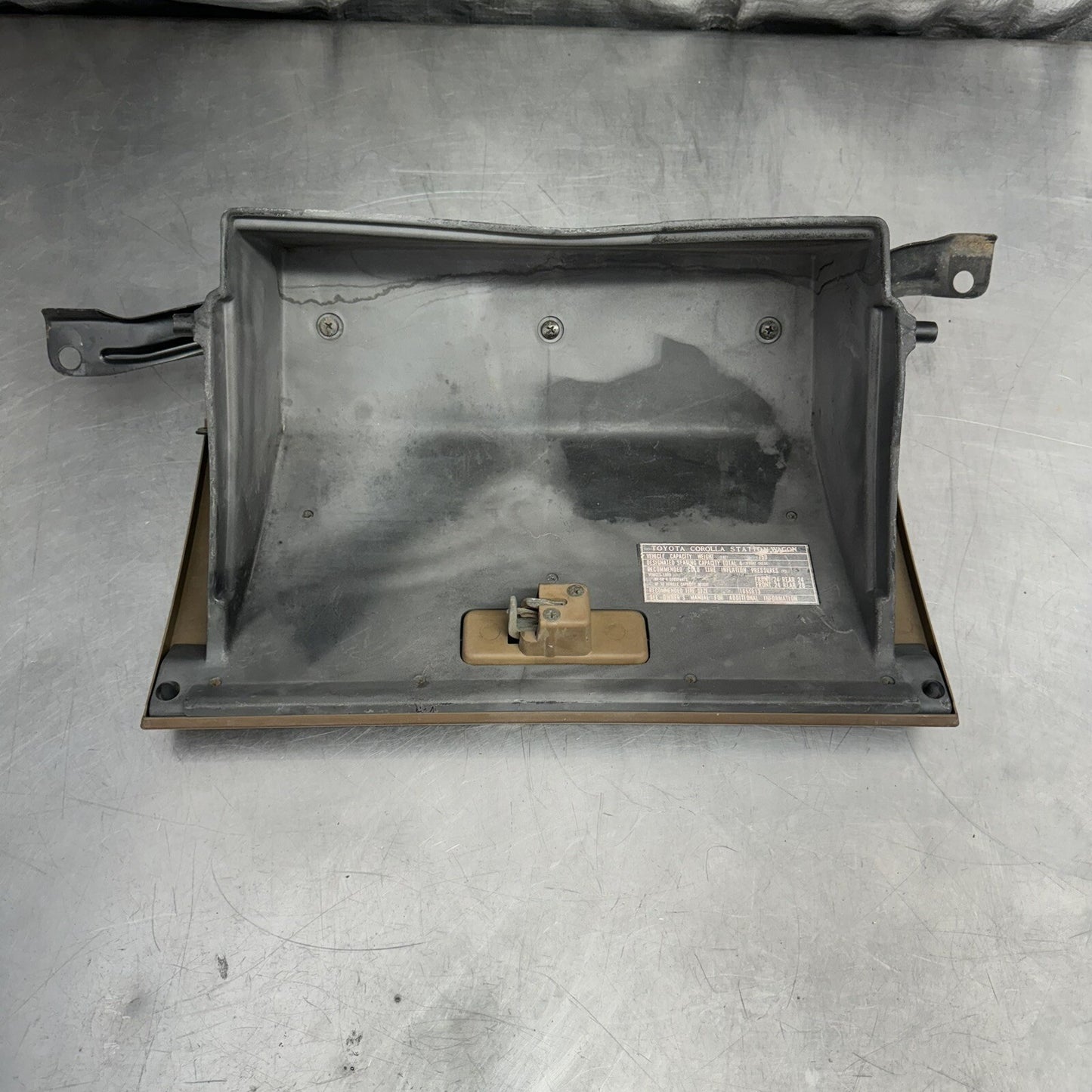 TOYOTA COROLLA SPRINTER AE70 KE70 TE71 DASH GLOVE BOX STORAGE COMPARTMENT #1