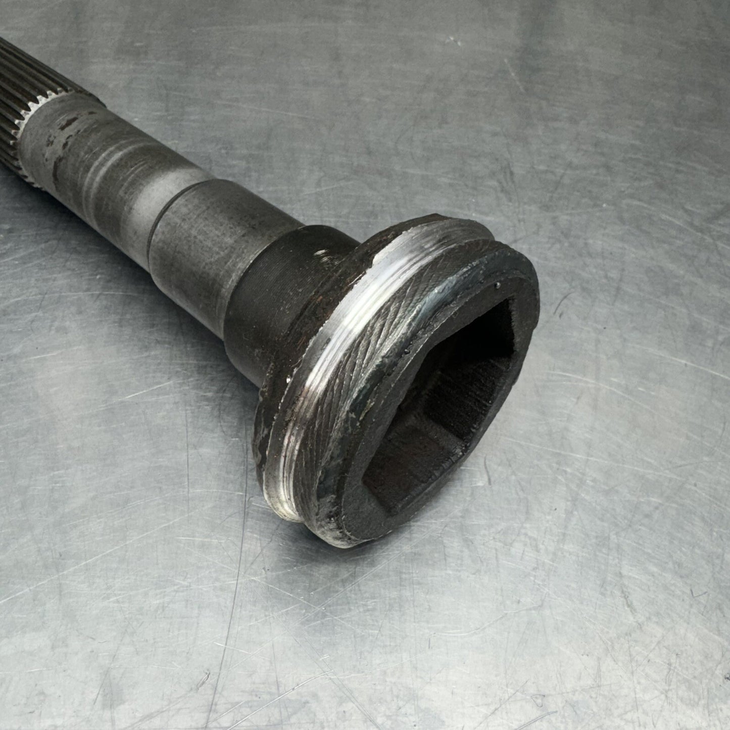 N3-3-2471KX Driveshaft Slip Yoke Front Shaft Spline 1350 UJoint 85 Square body