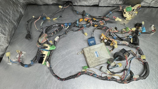 AE86 toyota Corolla GTS RWD Under Dash Fuse Box Cluster wiring harness oem #2