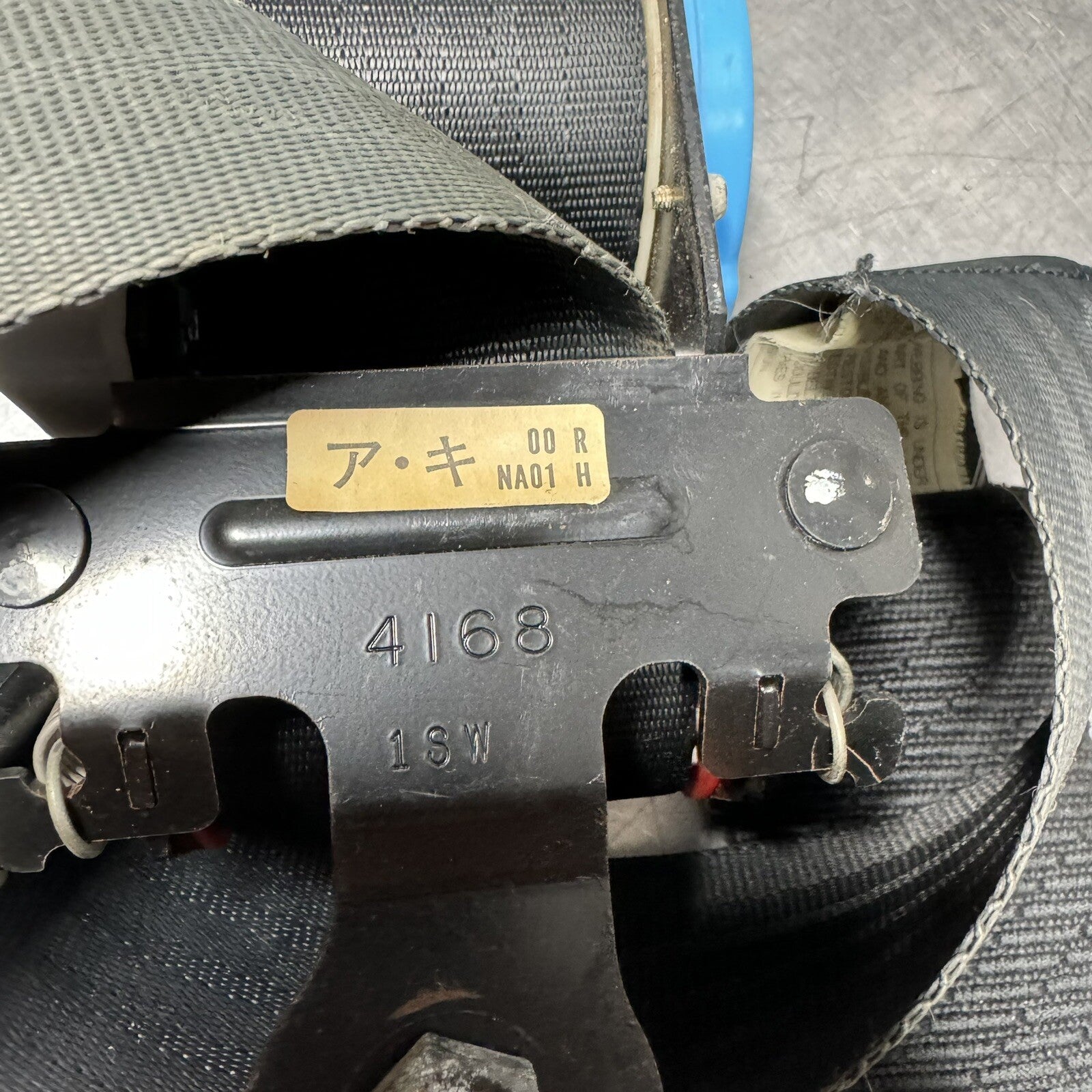 90-93 Mazda Miata Mx5 Oem Black Right Passenger Seat Belt Retractor #1