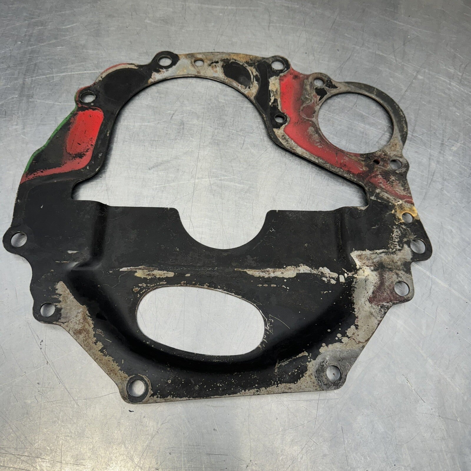Toyota 4A-GE 16v FWD Engine Gearbox Rear End Cover / Plate / Dust Shield #1