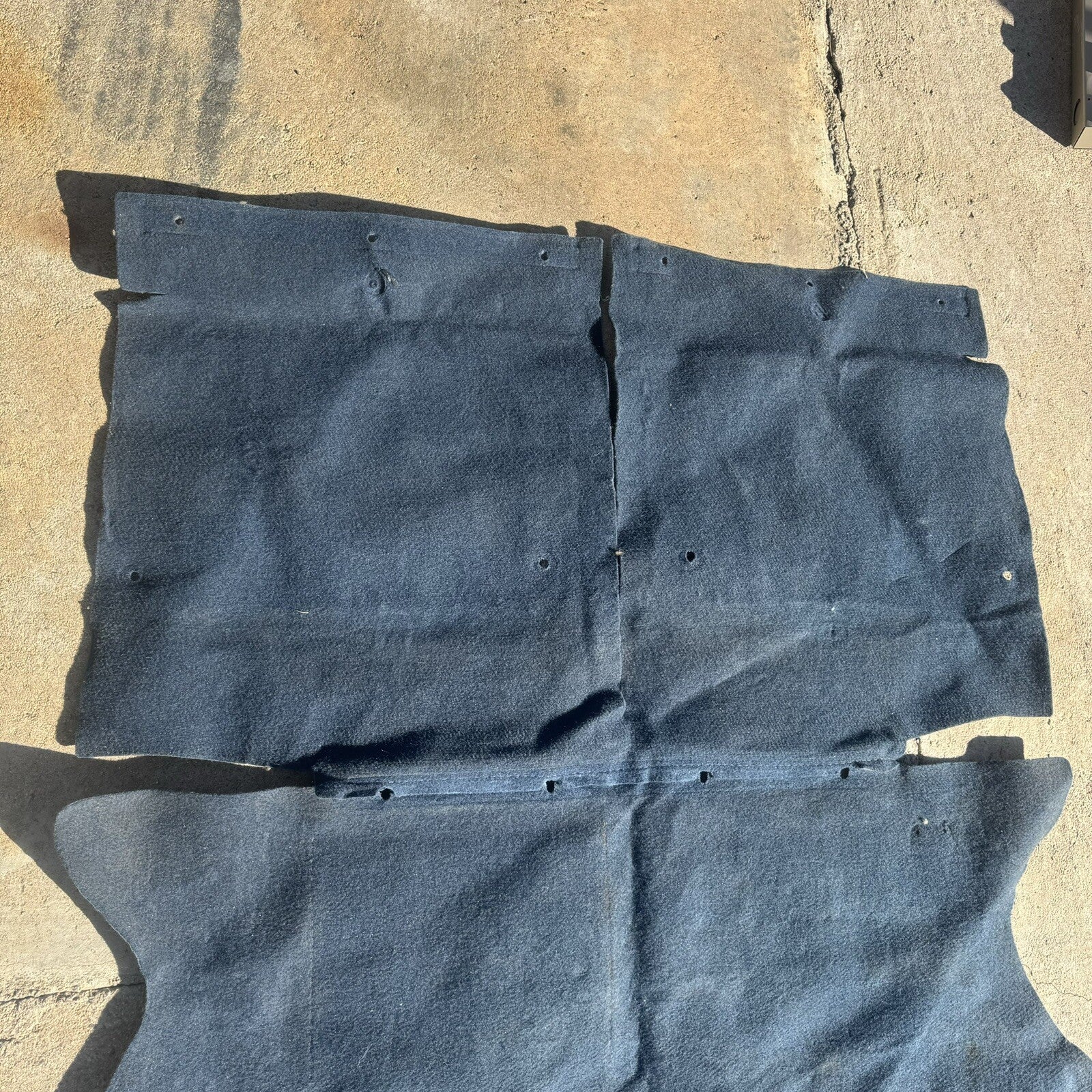 Toyota AE86 Levin Trueno COUPE Trunk Mat Carpet Rare LEVIN TRUENO Blue #2