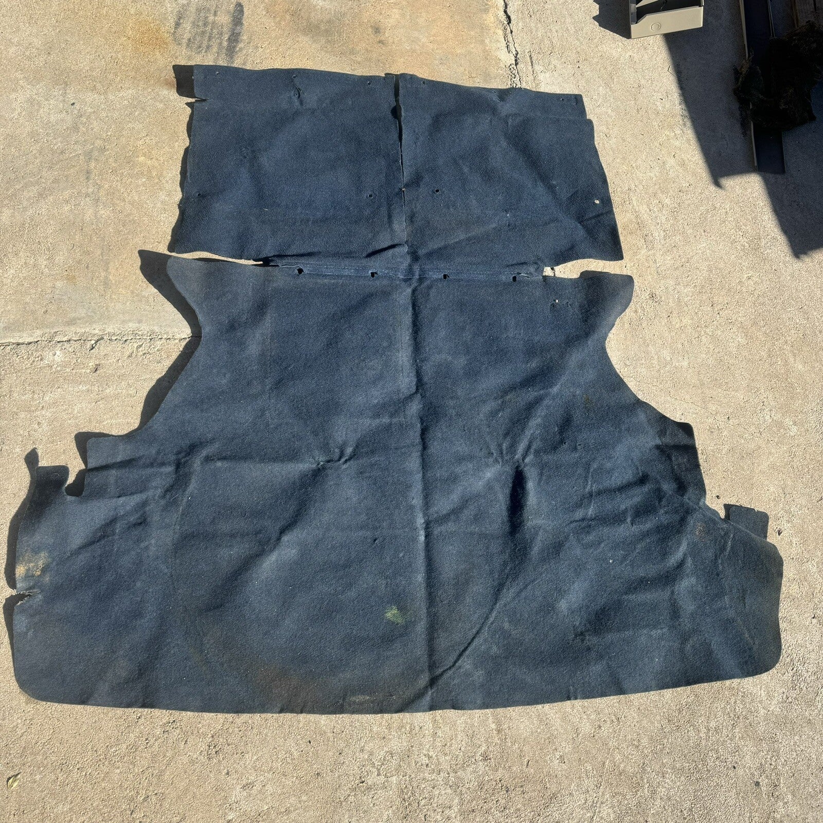 Toyota AE86 Levin Trueno COUPE Trunk Mat Carpet Rare LEVIN TRUENO Blue #2