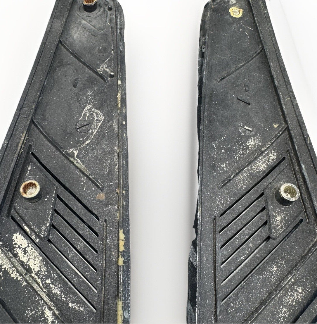 76 77 TOYOTA CELICA RA24 COUPE REAR WINDOW LOUVER SIDE VENT LEFT RIGHT CHROME #1