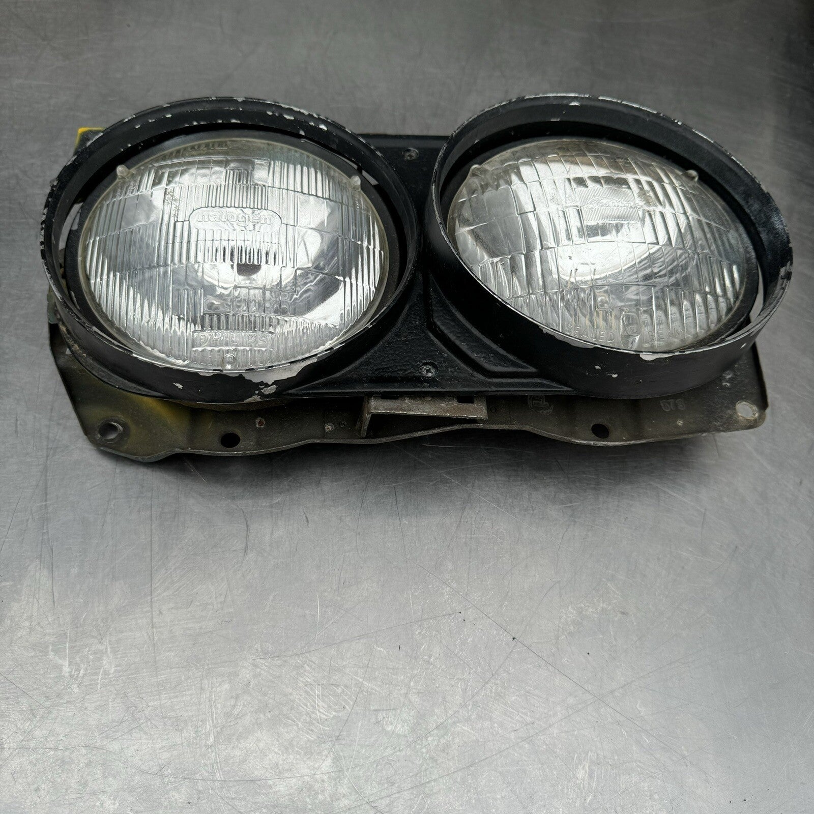77 Toyota Celica Liftback GT LH Headlight Passenger Side With Backing / Trim #1