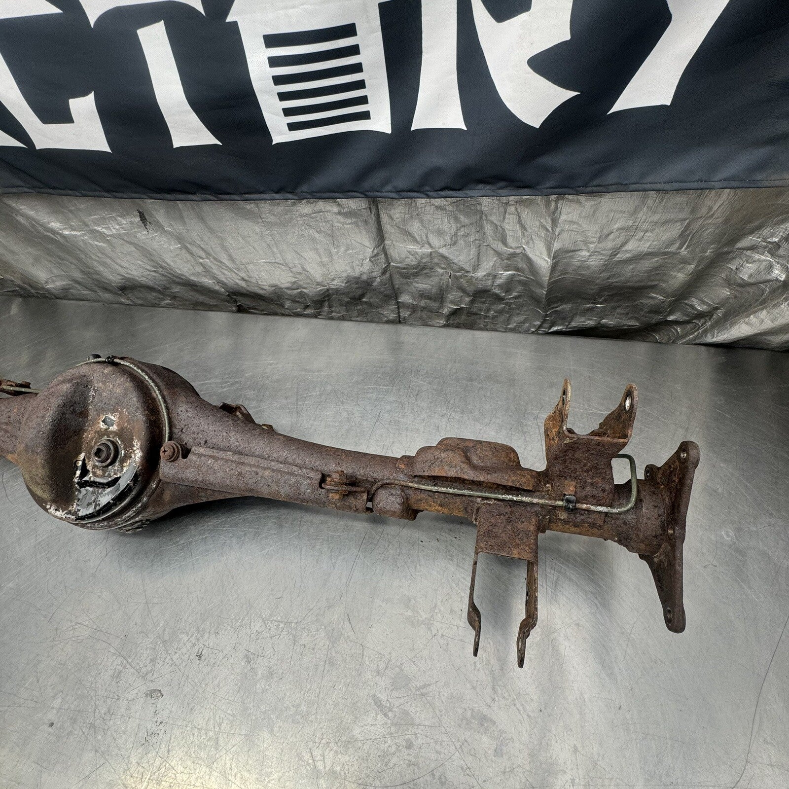 81-83 Mazda RX7 GSL Disk Brake Rear End Axle FB LSD Differential Carrier #1