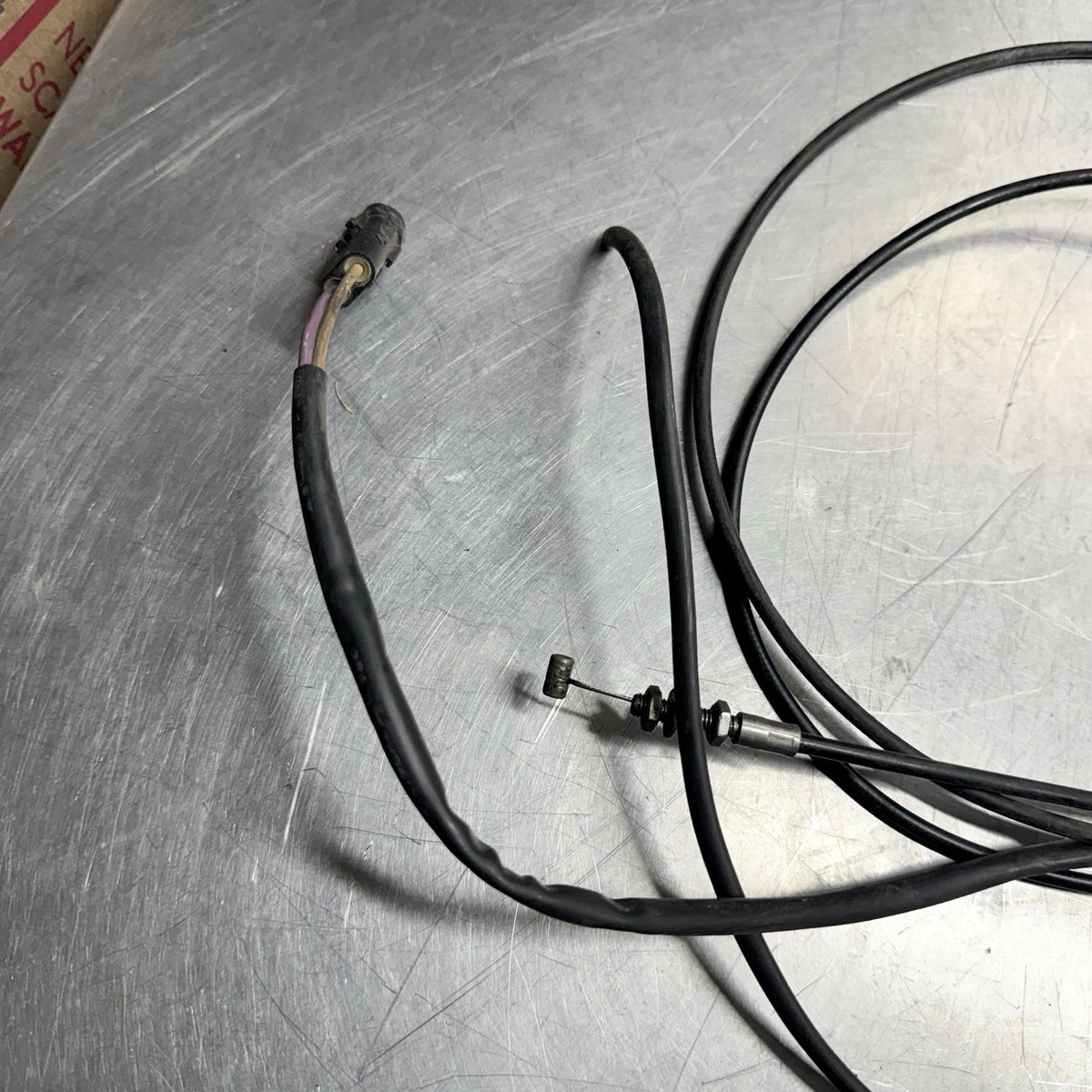 93 Bombardier Sea Doo GTX Jet Ski Throttle Cable Start Switch 587 PWC Jetski