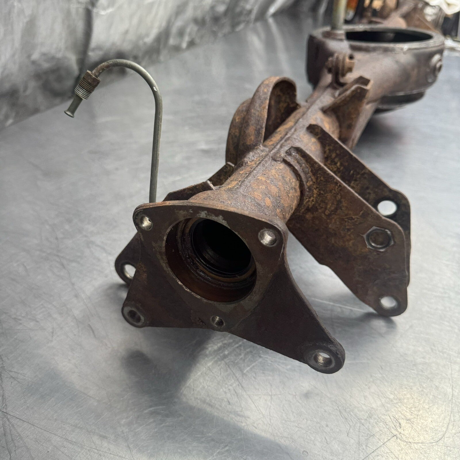 81-83 Mazda RX7 GSL Disk Brake Rear End Axle FB LSD Differential Carrier #1