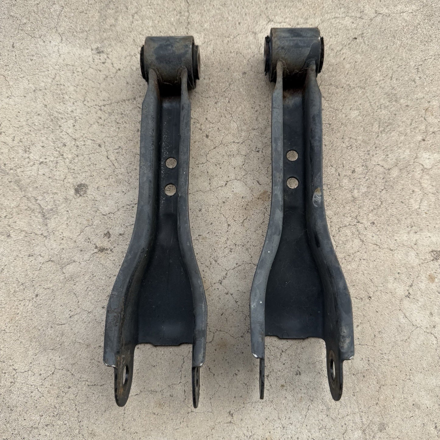 1989-1994 Nissan 240SX S13 Rear Traction Arm Set Pair Left Right Side Oem #1