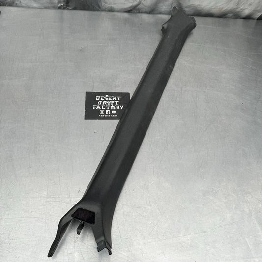 Toyota AE86 84-87 Coupe Side Windshield A Pillar Trim Right Pass Gray GTS #3