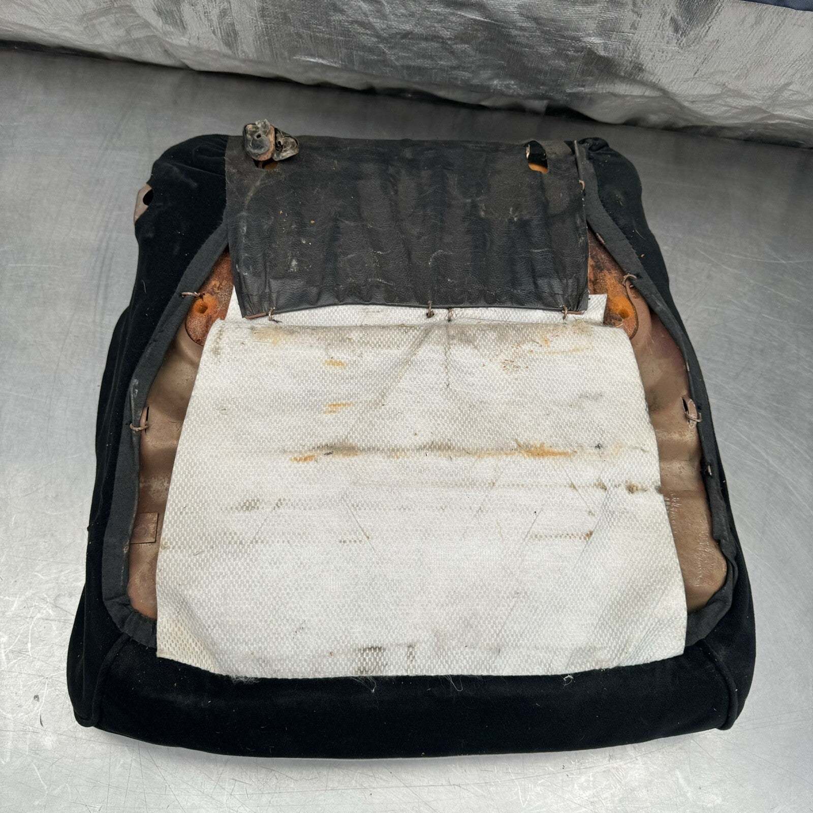 1991 - 1995 OEM Toyota SW20 MR2 Left Driver Black Gray Tan Seat Bottom