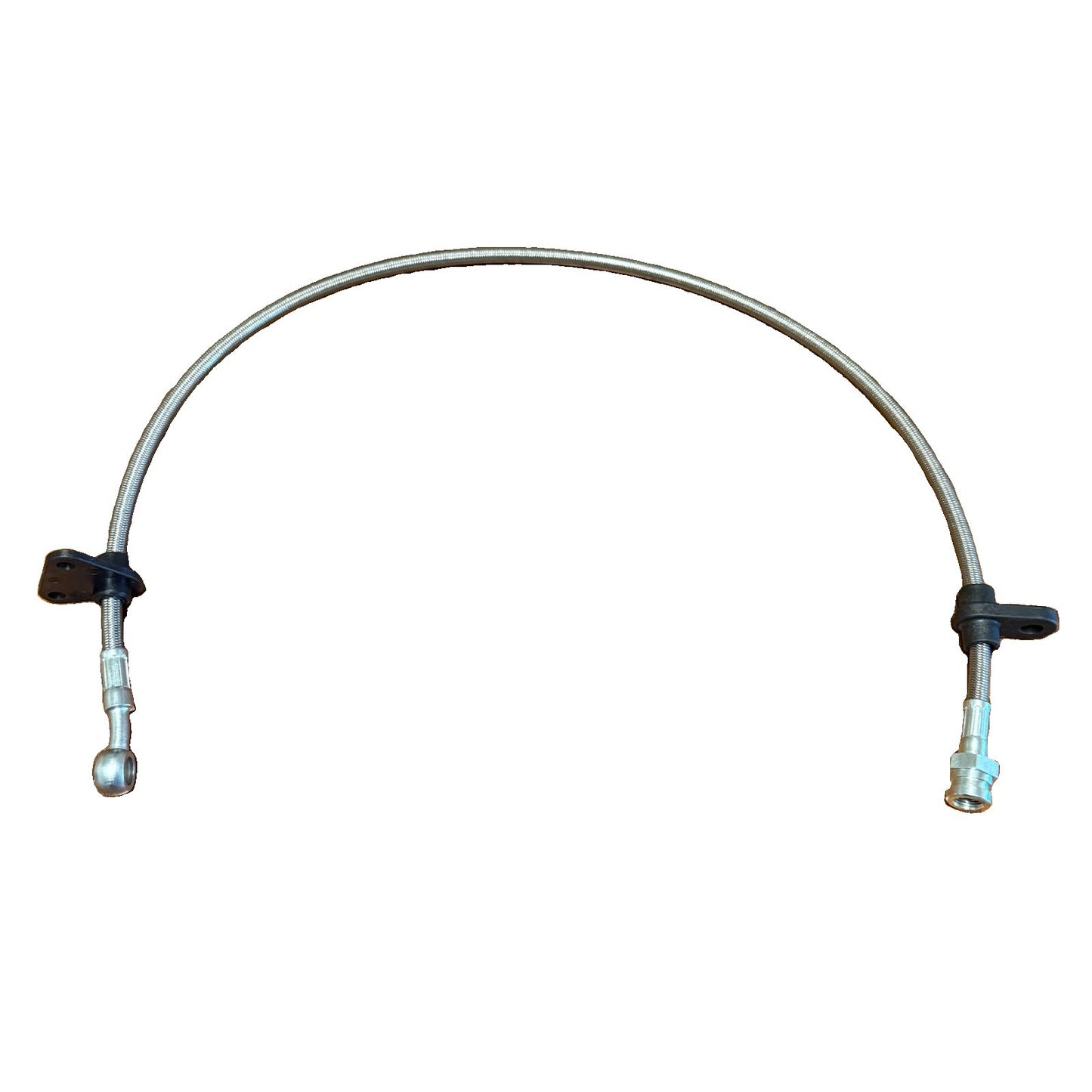 BRAKE LINE M10x1 Female - 10mm Banjo fitting stainless Steel Lines 28” Universal
