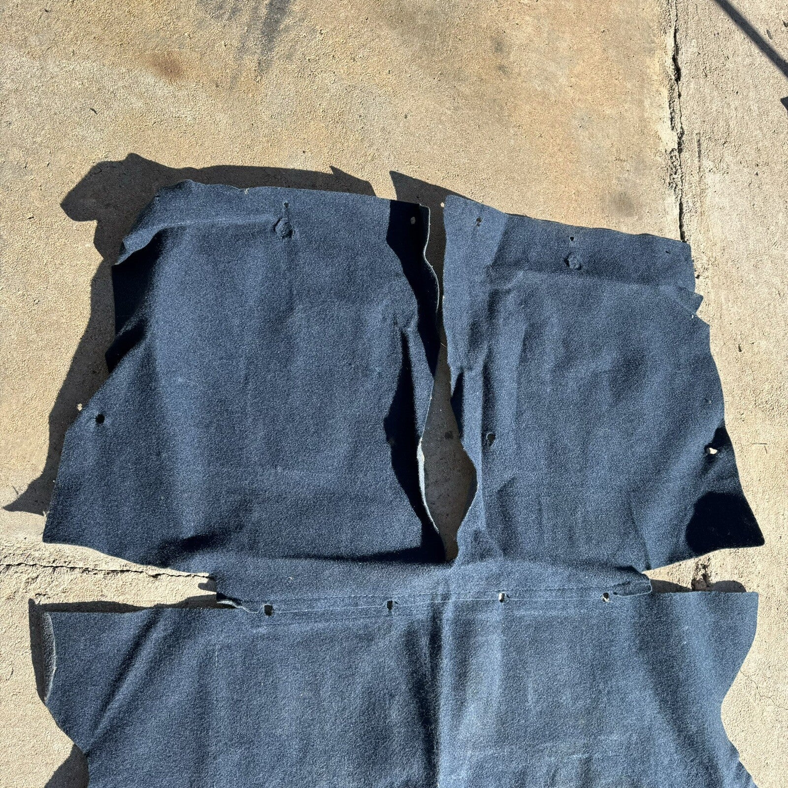 Toyota AE86 Levin Trueno COUPE Trunk Mat Carpet Rare LEVIN TRUENO Blue #1