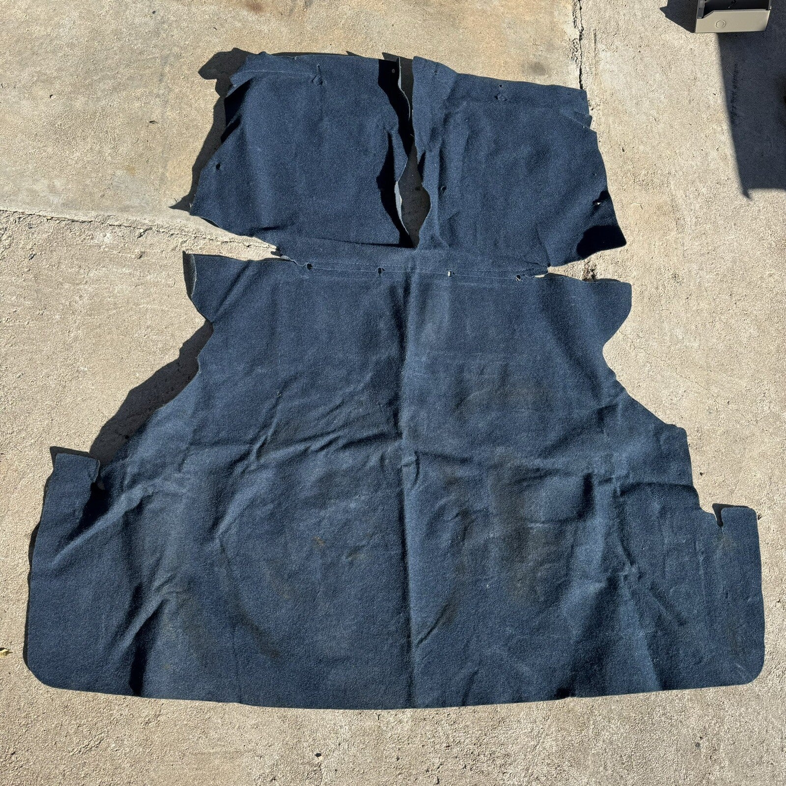 Toyota AE86 Levin Trueno COUPE Trunk Mat Carpet Rare LEVIN TRUENO Blue #1