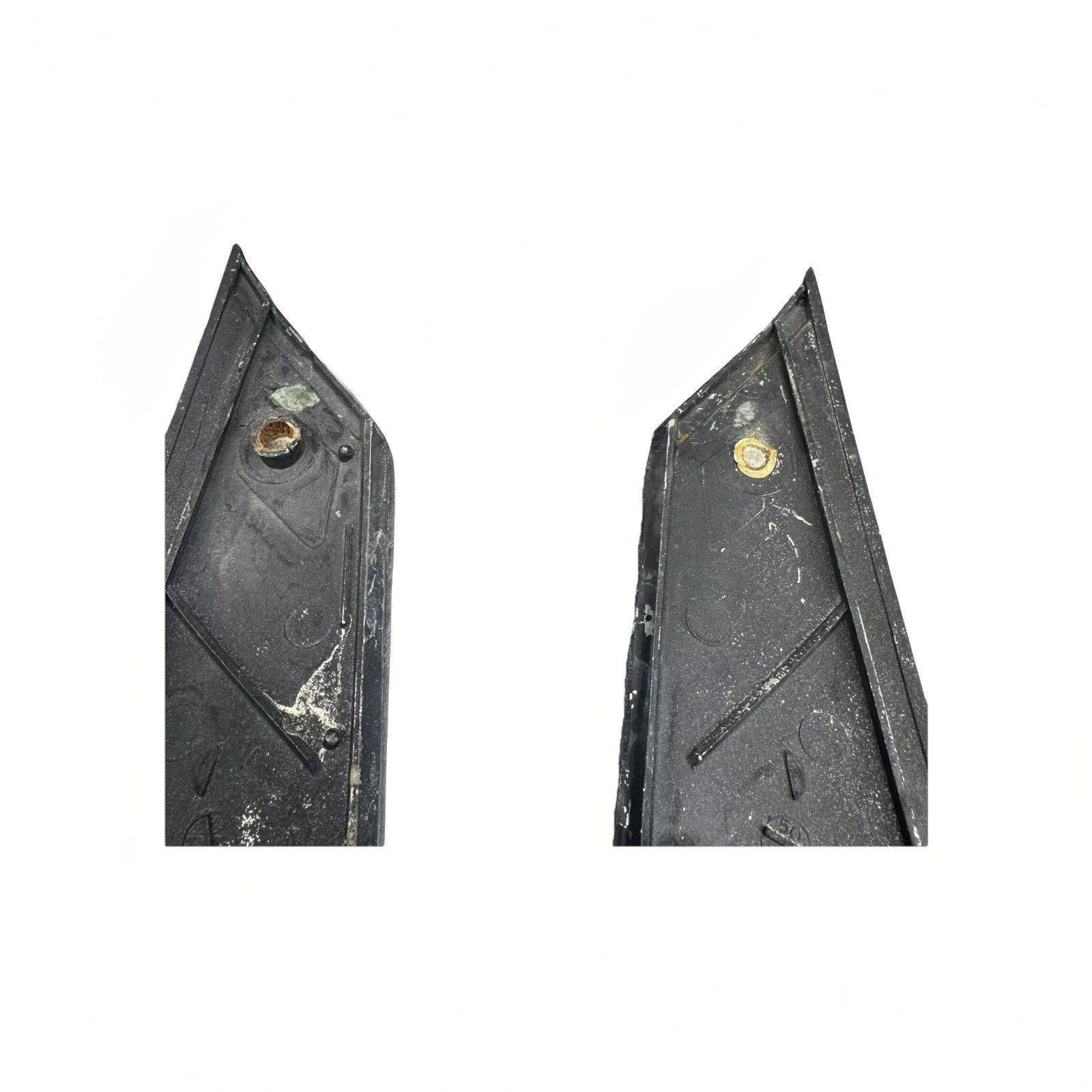 76 77 TOYOTA CELICA RA24 COUPE REAR WINDOW LOUVER SIDE VENT LEFT RIGHT CHROME #1