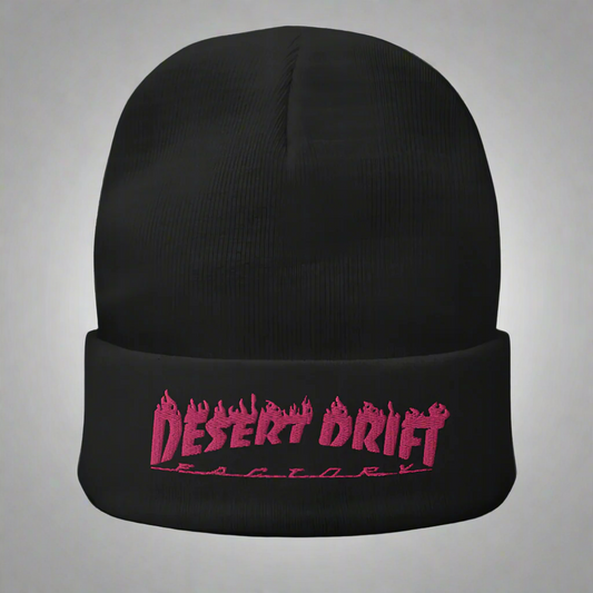Desert Drift Factory Fire Beanie (pink)