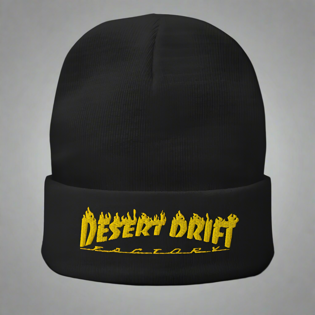 Desert Drift Factory Fire Beanie (gold)