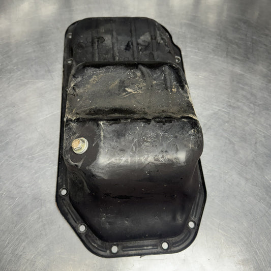 OEM 89-95 Toyota Pickup 2WD Truck 22RE Engine Oil Pan 4 cyl 2.4L Cylinder #1