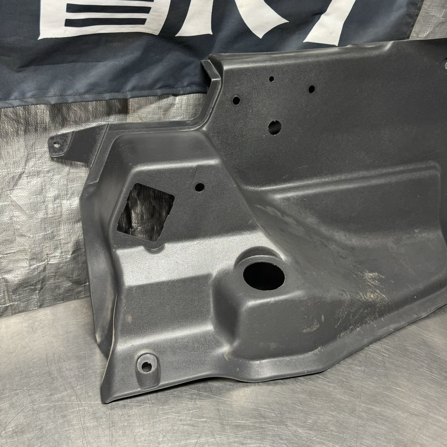 Toyota AE86 4AG Koki Trueno 3 Door hatch Trunk trim Panel right Gray #1