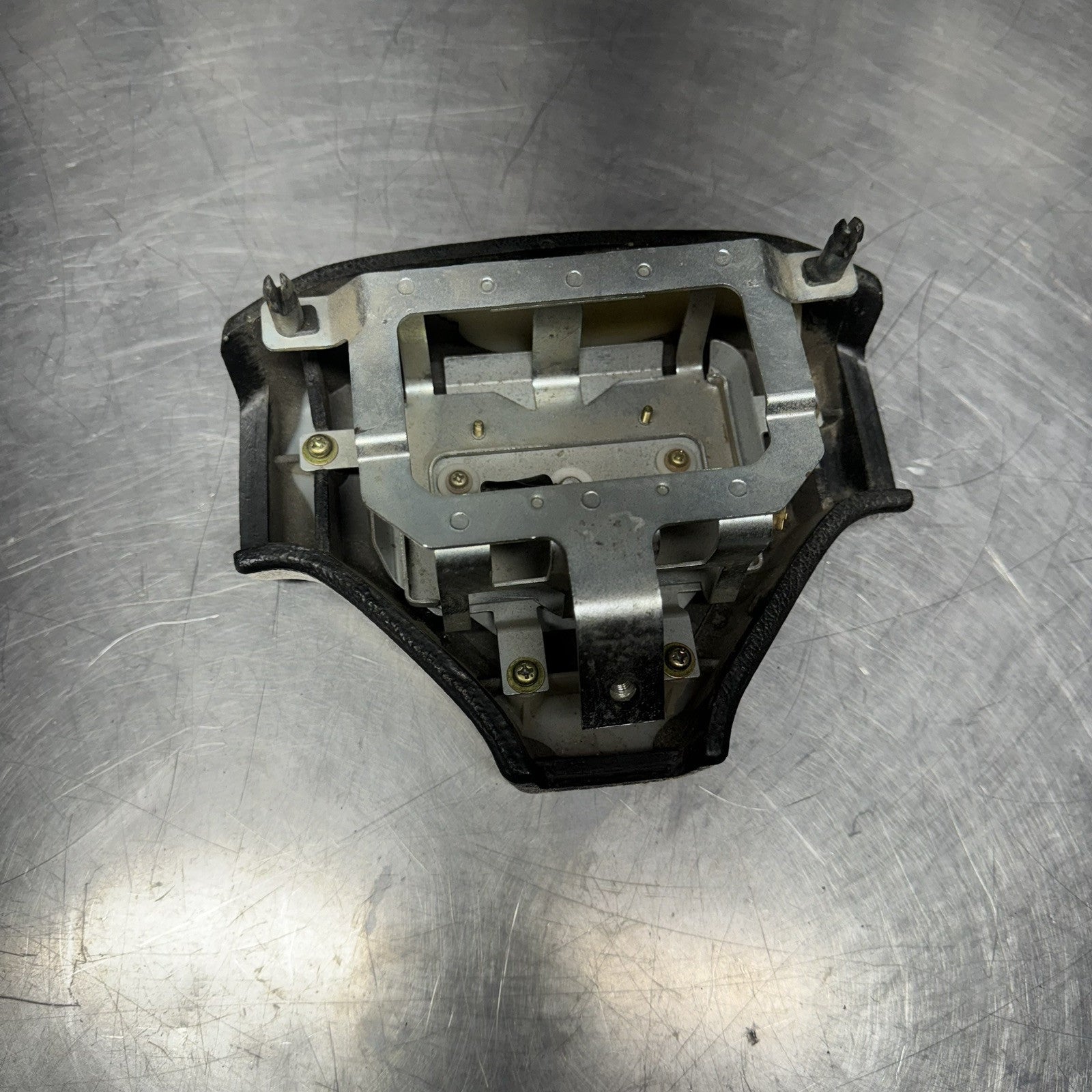 85-89 Toyota MR2 MK1 AW11 Tan Steering Wheel Horn Button Pad Cover OEM #1