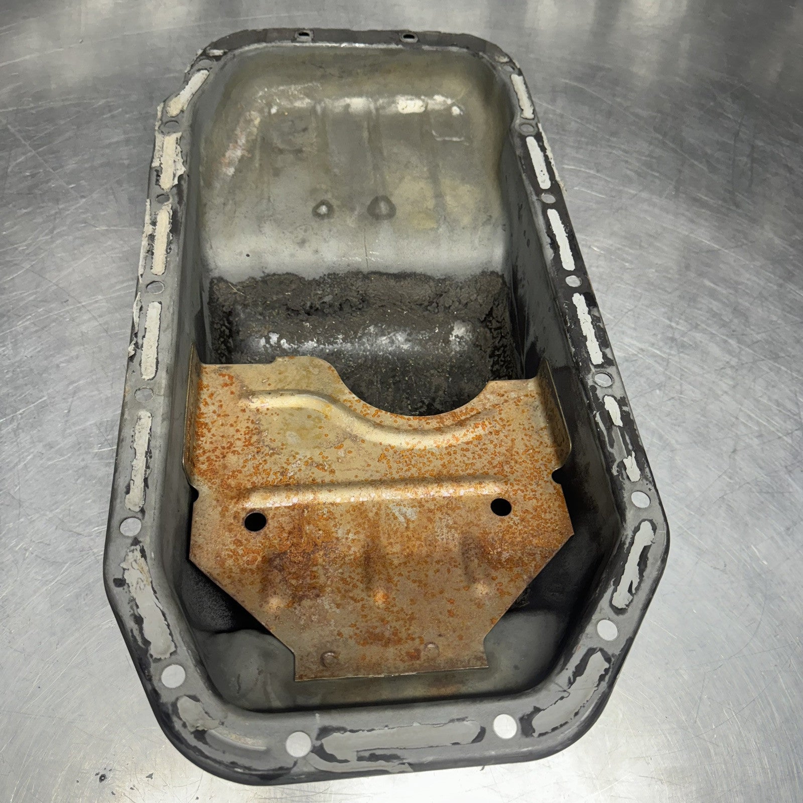OEM 89-95 Toyota Pickup 2WD Truck 22RE Engine Oil Pan 4 cyl 2.4L Cylinder #1