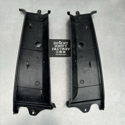 AE86 Levin Trueno Genuine Normal Pillar Panel B-Pillar Trim Interior Pair #2