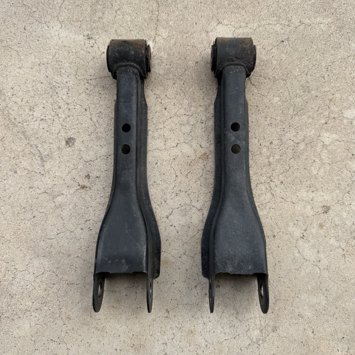 1989-1994 Nissan 240SX S13 Rear Traction Arm Set Pair Left Right Side Oem #1