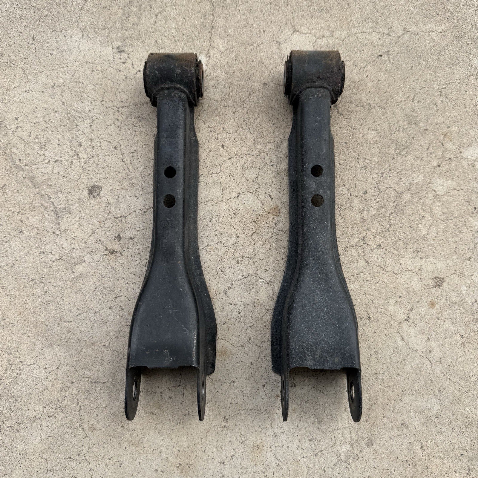 1989-1994 Nissan 240SX S13 Rear Traction Arm Set Pair Left Right Side Oem #1