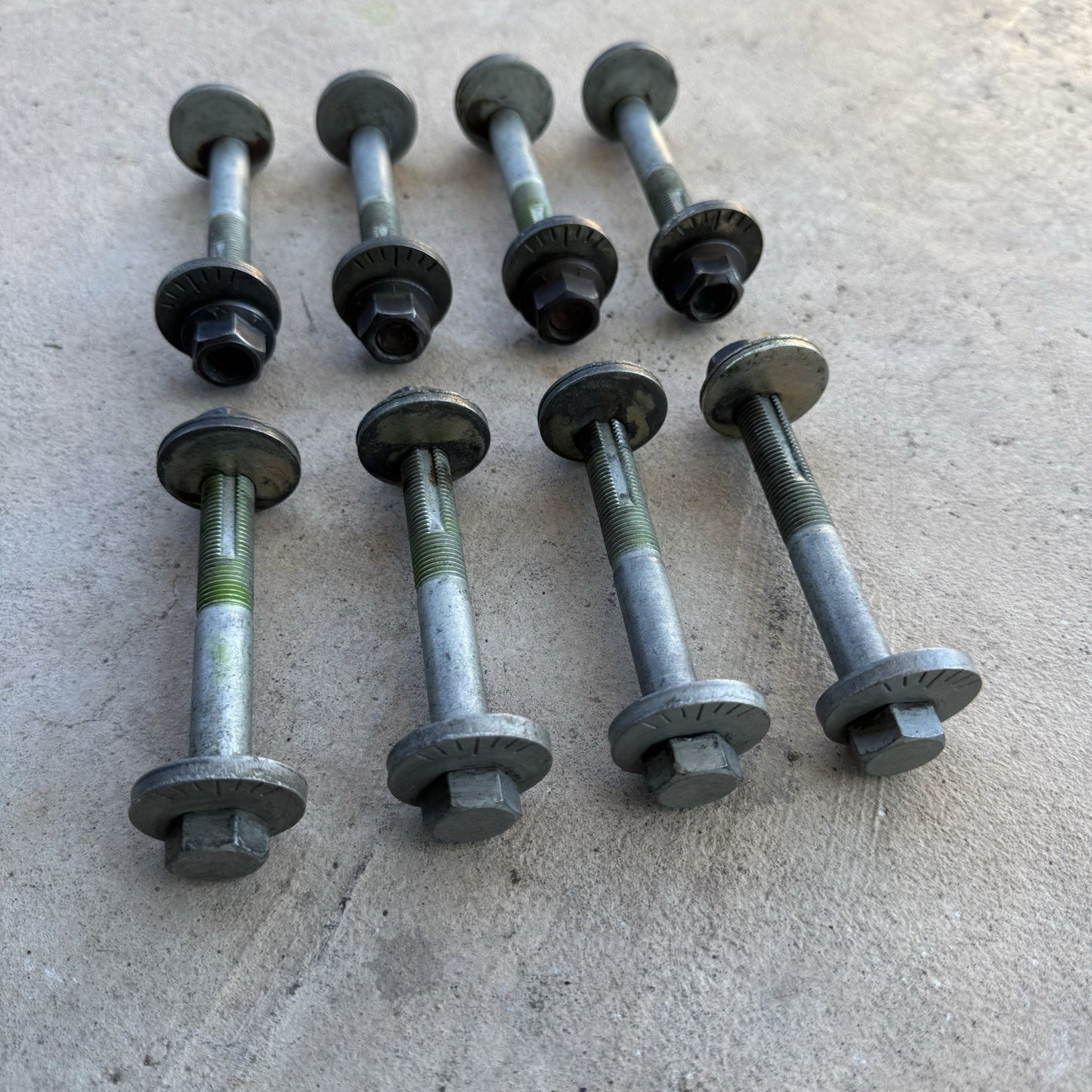 90-97 MAZDA MX-5 MIATA OEM CAMBER ECCENTRIC ALIGNMENT BOLTS BOLT NA NA6 NA8