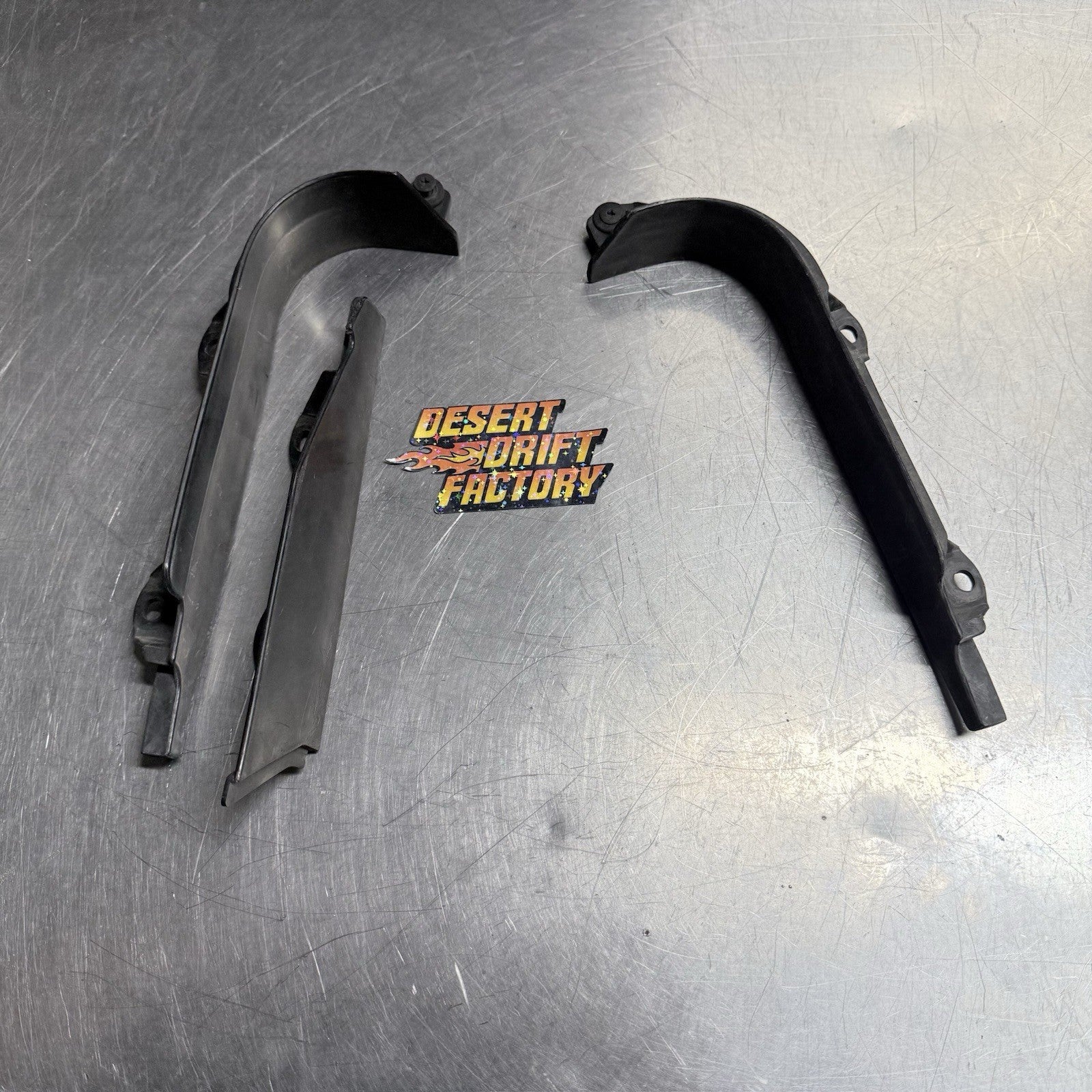 1990-1997 Mazda Miata Mx5 Oem Hood Air Deflector Trim Set NA 90-97 Left Right