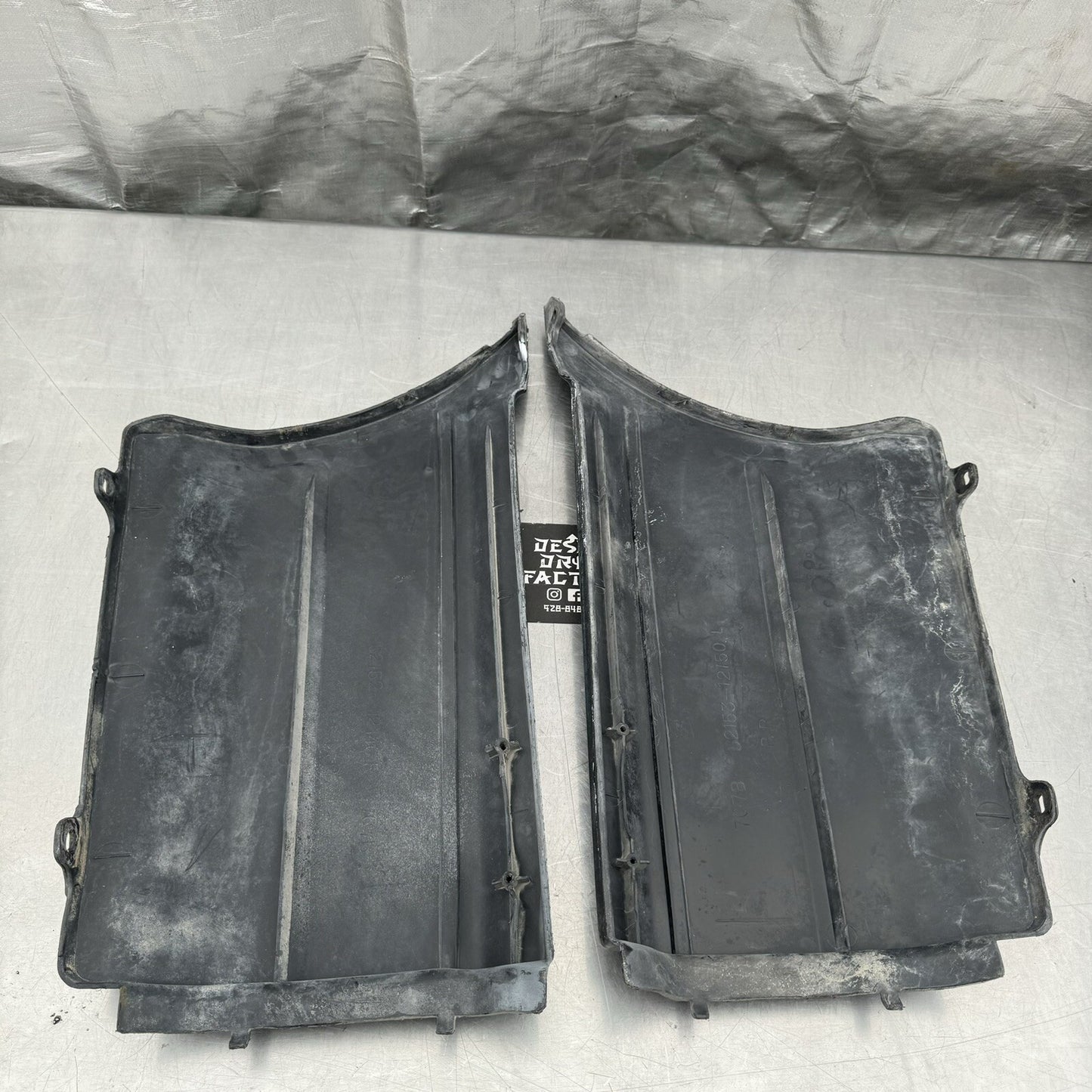 AE86 Toyota Corolla GT-S Rear Bumper Extension Right Left Rear Plastic OEM #4