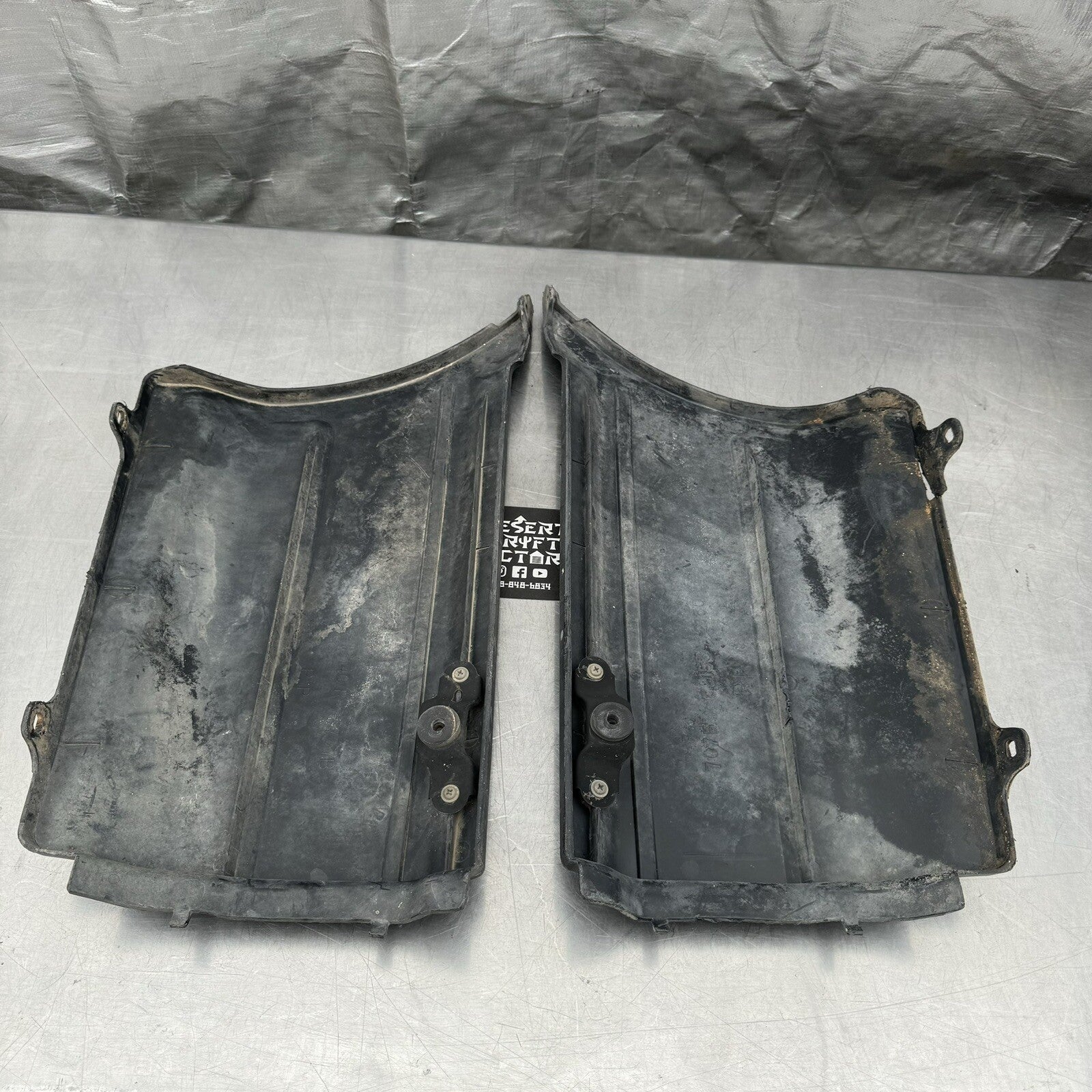 AE86 Toyota Corolla GT-S Rear Bumper Extension Right Left Rear Plastic OEM #3