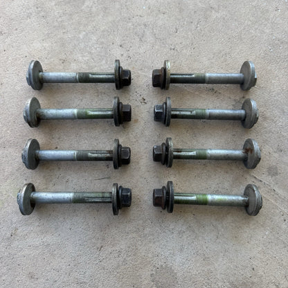 90-97 MAZDA MX-5 MIATA OEM CAMBER ECCENTRIC ALIGNMENT BOLTS BOLT NA NA6 NA8
