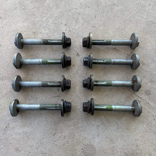 90-97 MAZDA MX-5 MIATA OEM CAMBER ECCENTRIC ALIGNMENT BOLTS BOLT NA NA6 NA8
