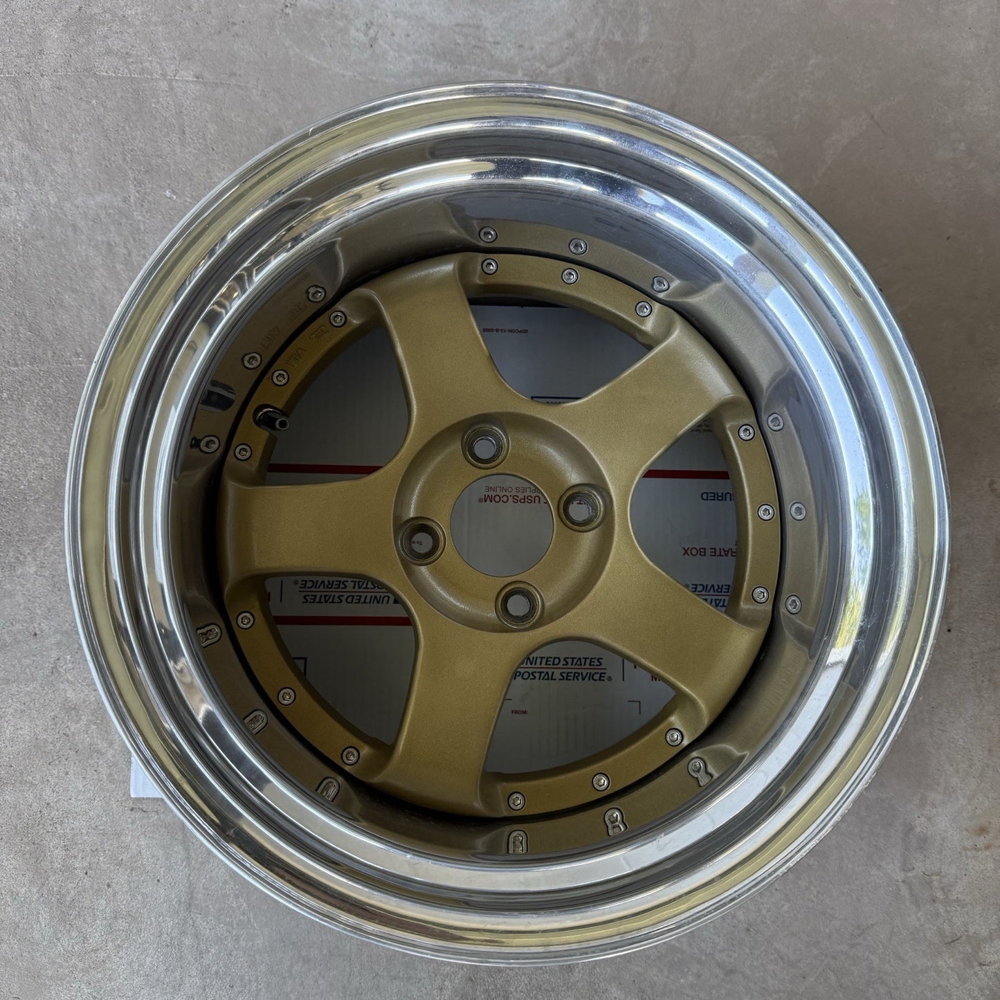 JDM SSR SP1 15x9 -25 4x100 Three Piece Wheel Wheels