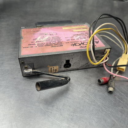 Hicomp HCC-500 Audiovox Car Radio Made In Japan Toyota #1