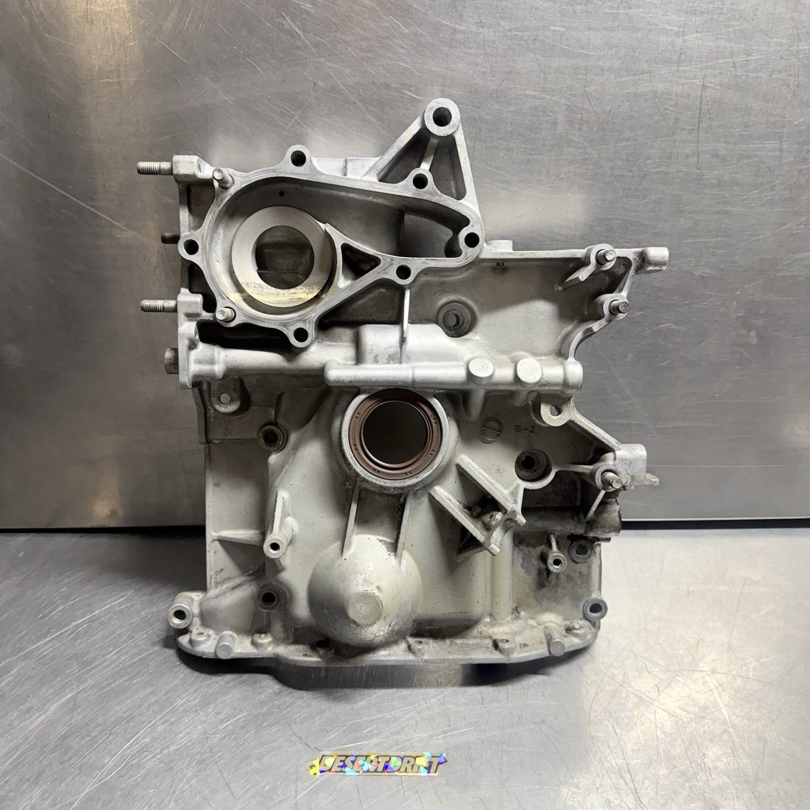 MAZDA RX8 ENGINE FRONT COVER PLATE HOUSING OIL WATER PUMP DRIVE 2004-2008 #2