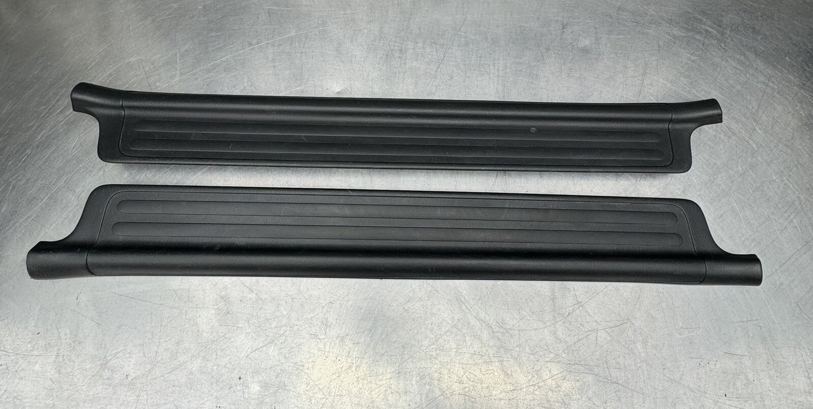 99-05 Mazda Miata NB Pair (LH/RH) Door Sill Entry Plates (Black) #1