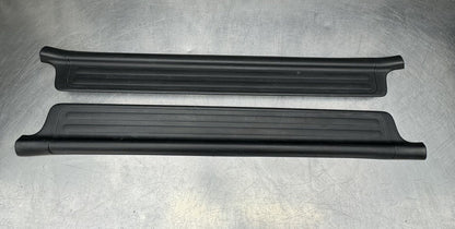 99-05 Mazda Miata NB Pair (LH/RH) Door Sill Entry Plates (Black) #1