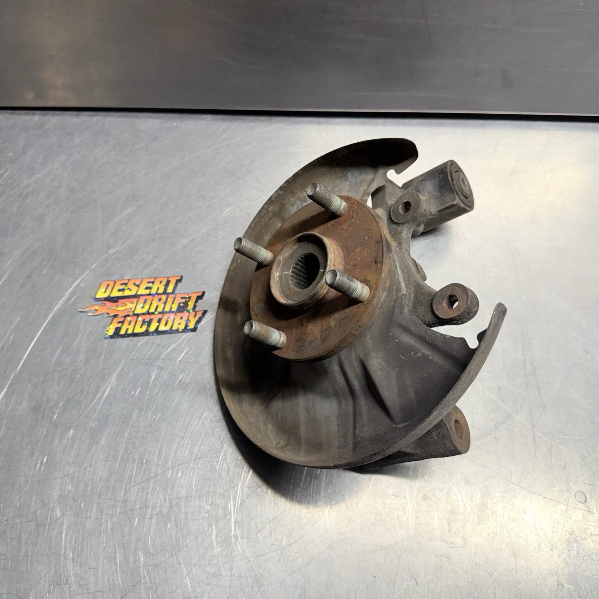 90-93 MAZDA MX-5 MIATA OEM REAR RIGHT SUSPENSION SPINDLE KNUCKLE HUB #2