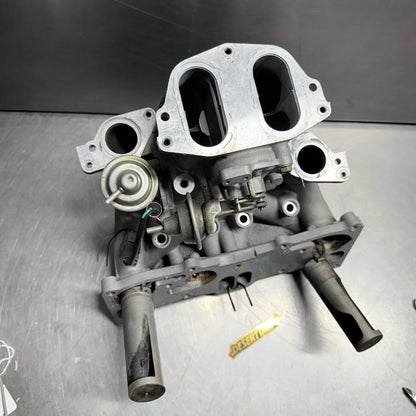 2004-2008 Mazda Rx-8 Rx8 1.3l Lower Intake Manifold 6 Port Used Oem