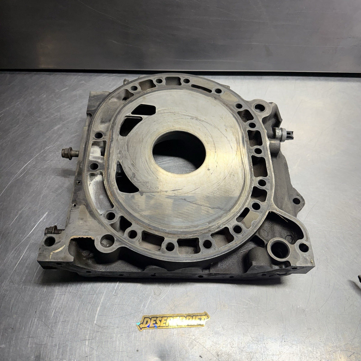 2004-2008 MAZDA RX8 6-Port ENGINE REAR IRON PLATE RX-8 13B Renesis MT N3H310C50