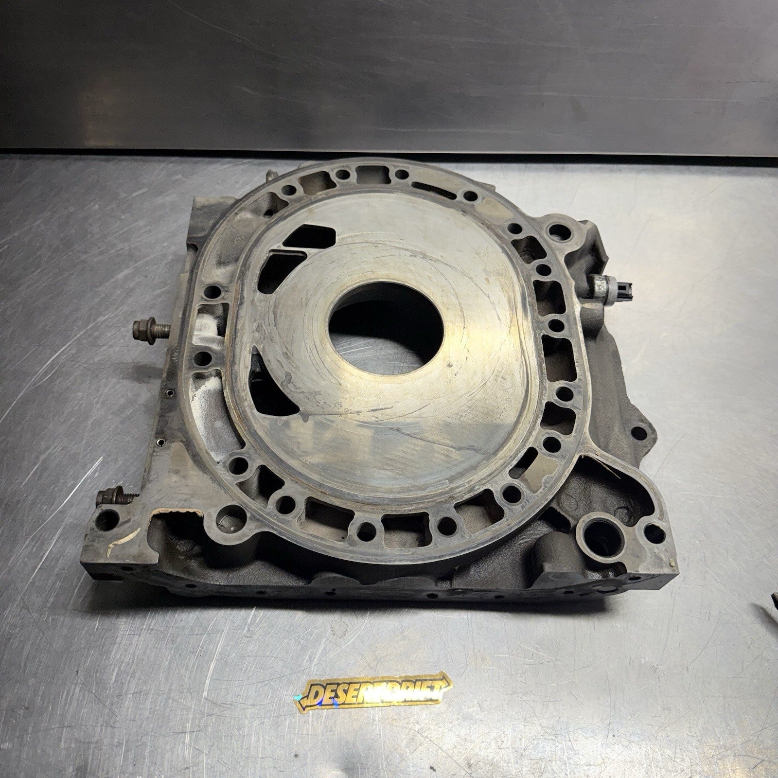 2004-2008 MAZDA RX8 6-Port ENGINE REAR IRON PLATE RX-8 13B Renesis MT N3H310C50