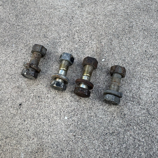 Toyota Genuine AE86 Differential Drive Shaft Bolt Nut Washer Set Of 4