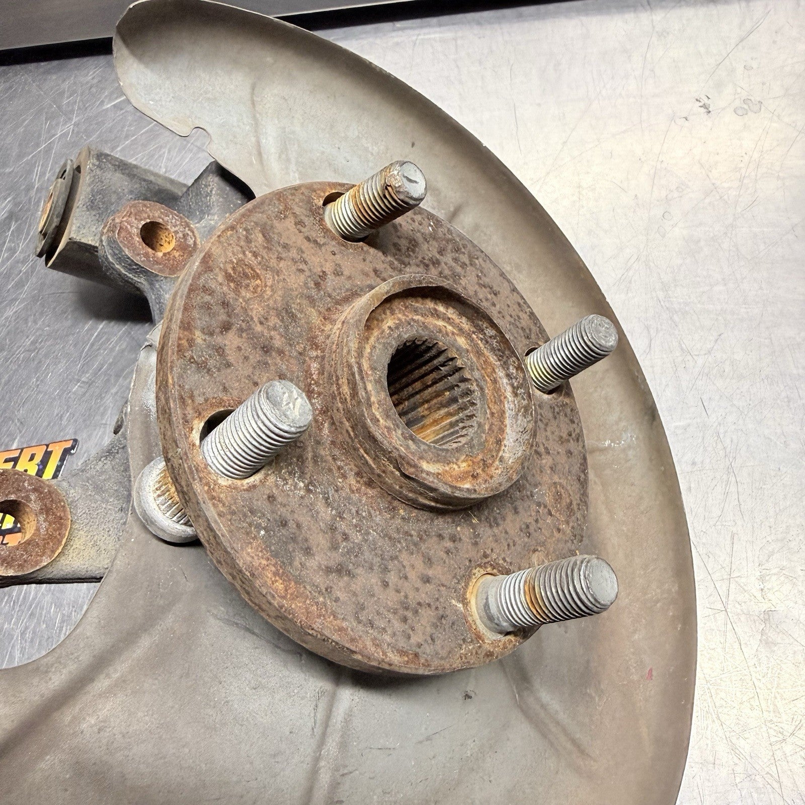 Mazda Miata 1999-2005 Rear Driver Left Knuckle Spindle NON ABS OEM #2