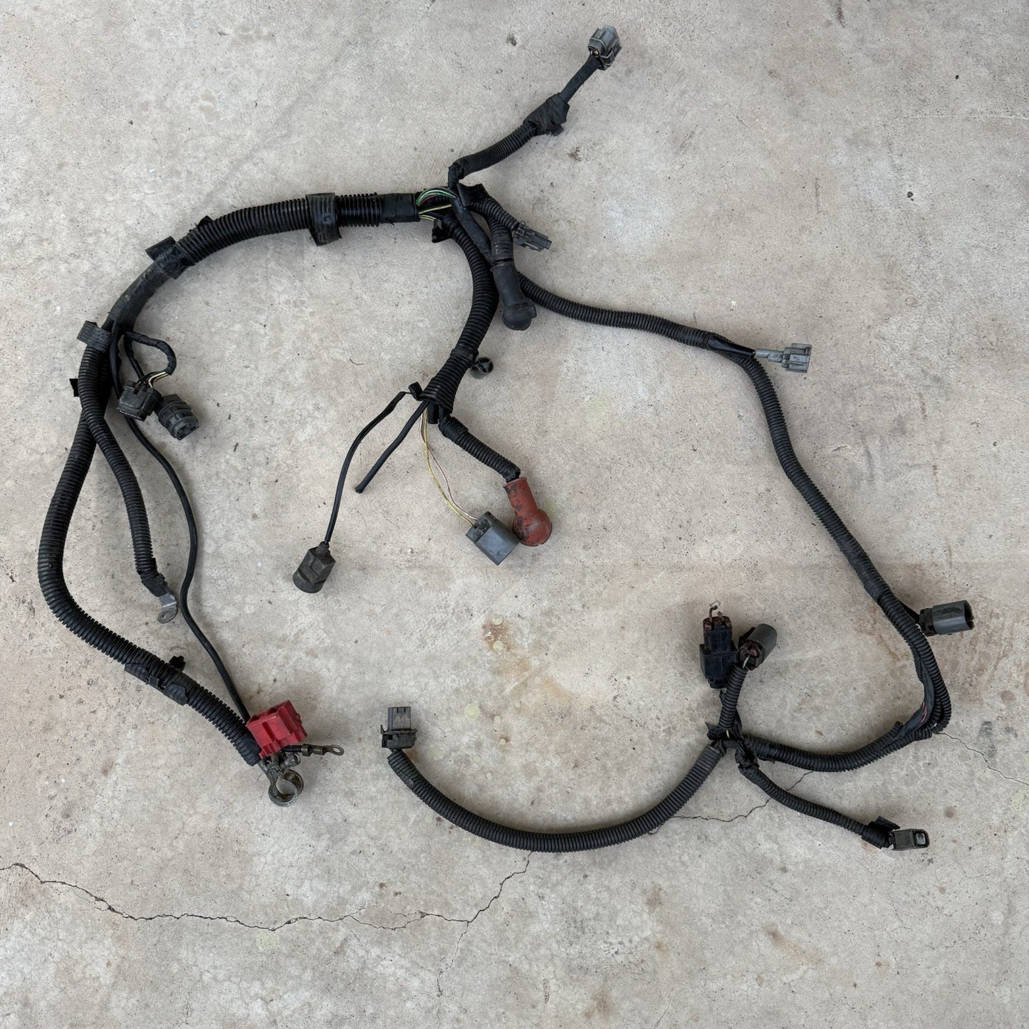 89-94 S13 240SX OEM Earth to Ground/Battery Harness AUTOMATIC #4