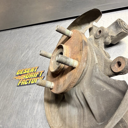 90-93 MAZDA MX-5 MIATA OEM REAR RIGHT SUSPENSION SPINDLE KNUCKLE HUB #2