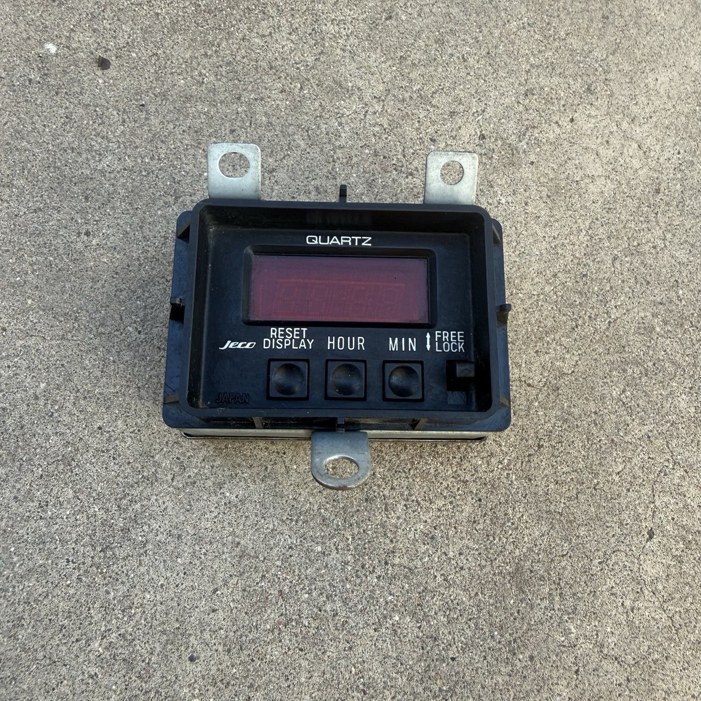 Mazda Rx7 S2 FB 1981 1982 1983 Digital Quartz Jeco Clock #2