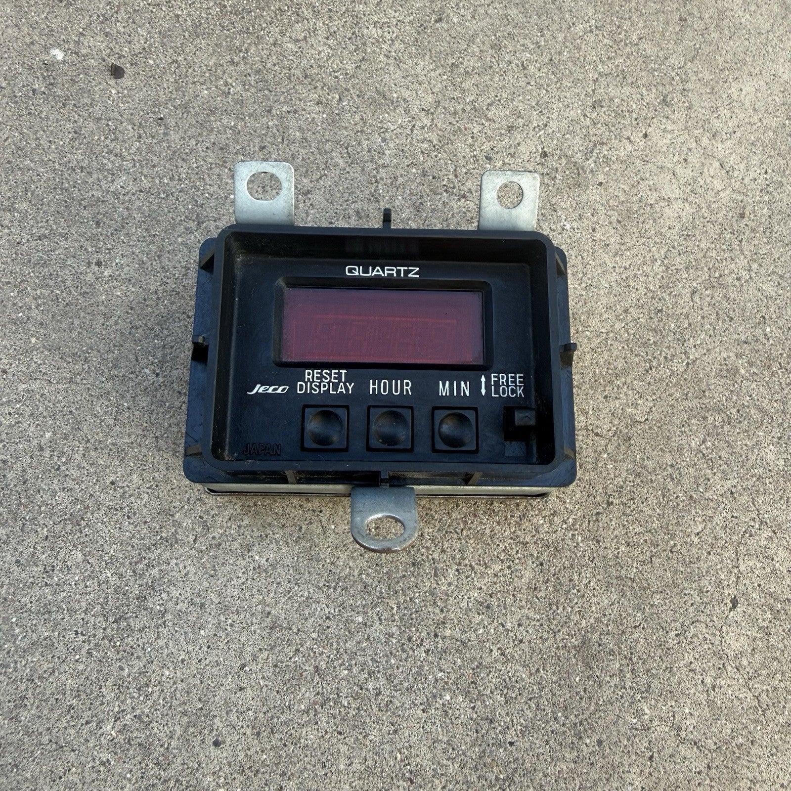 Mazda Rx7 S2 FB 1981 1982 1983 Digital Quartz Jeco Clock #2